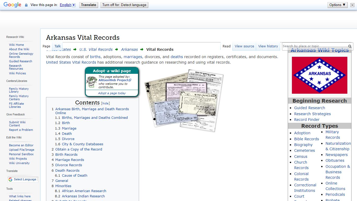 Arkansas Vital Records • FamilySearch